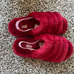 Ugh Fluff Yeah Slide Slipper size 9